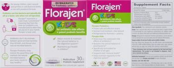 Florajen Florajen Kids - multiculture probiotic supplement