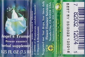 Flower Essence Services Angel's Trumpet Flower Essence - herbal supplement