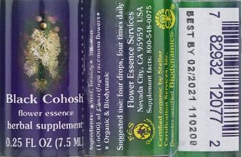 Flower Essence Services Black Cohosh Flower Essence - herbal supplement