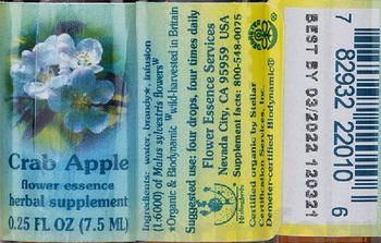 Flower Essence Services Crab Apple Flower Essence - herbal supplement