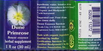 Flower Essence Services Dune Primrose Flower Essence - herbal supplement