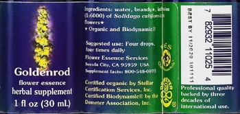 Flower Essence Services Golden Flower Essence - herbal supplement