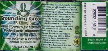 Flower Essence Services Grounding Green - herbal supplement