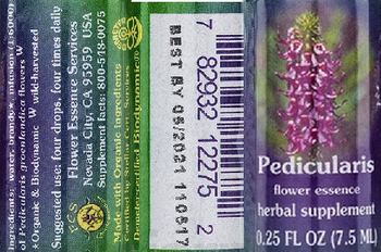 Flower Essence Services Pedicularis Flower Essence - herbal supplement