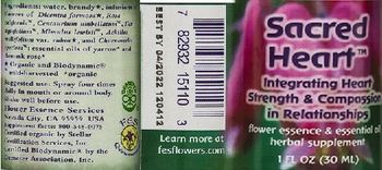 Flower Essence Services Sacred Heart - herbal supplement