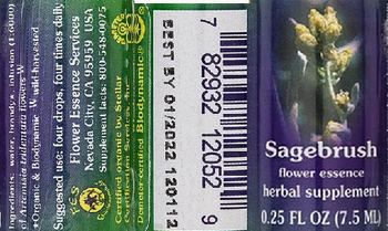 Flower Essence Services Sagebrush Flower Essence - herbal supplement