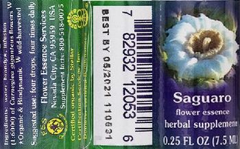 Flower Essence Services Saguaro Flower Essence - herbal supplement