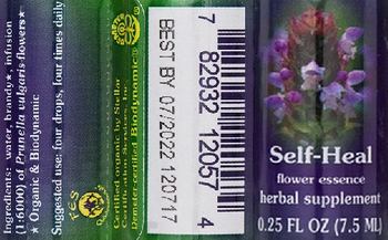Flower Essence Services Self-Heal Flower Essence - herbal supplement