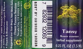 Flower Essence Services Tansy Flower Essence - herbal supplement