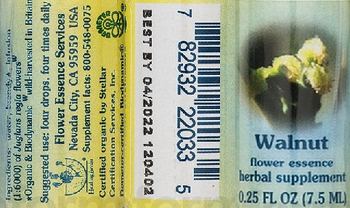 Flower Essence Services Walnut Flower Essence - herbal supplement
