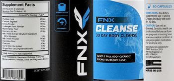 FNX Cleanse - supplement