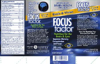 Focus Factor Brain & Vision - supplement