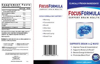 Focus Formula Focus Formula - supplement