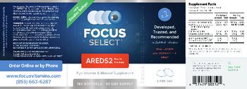 Focus Select Focus Select - eye vitamin mineral supplement
