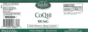 Foods Plus CoQ10 100 mg - supplement