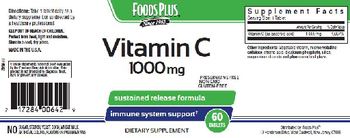 Foods Plus Vitamin C 1000 mg - supplement