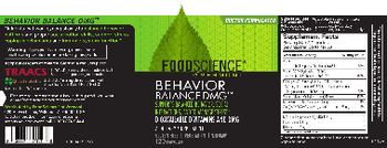 FoodScience Of Vermont Behavior Balance-DMG - supplement