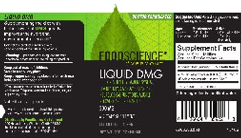 FoodScience Of Vermont Liquid DMG 300 mg - supplement