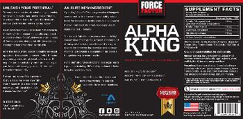 Force Factor Alpha King - supplement