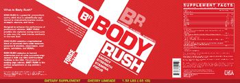 Force Factor Body Rush Cherry Limeade - supplement