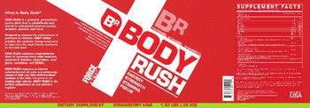 Force Factor Body Rush Strawberry Kiwi - supplement
