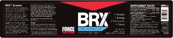 Force Factor BRX Body Rush X Pre-Workout Blue Raz - 