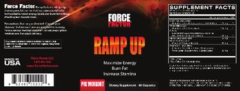 Force Factor Ramp Up - supplement