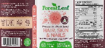 ForestLeaf Hair, Skin & Nails - supplement