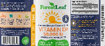 ForestLeaf Vitamin D3 50,000 IU - supplement
