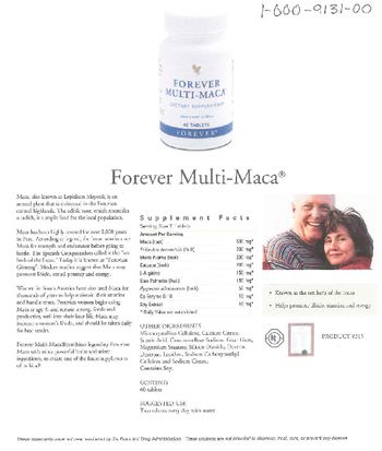 Forever Forever Multi-Maca - supplement
