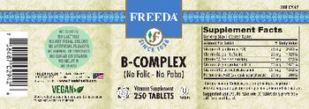 Freeda B-Complex - vitamin supplement