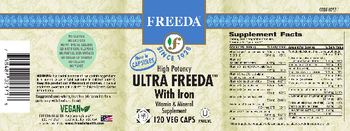 Freeda High Potency Ultra Freeda with Iron - vitamin mineral supplement