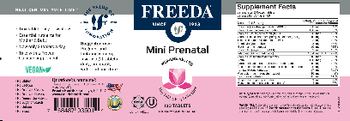 Freeda Mini Prenatal - supplement