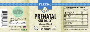 Freeda Prenatal One Daily - vitamin and mineral supplement