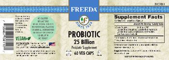 Freeda Probiotic 25 Billion - probiotic supplement