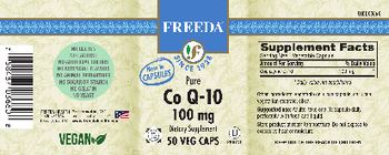Freeda Pure Co Q-10 100 mg - supplement