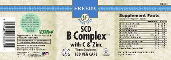 Freeda SCD B Complex with C & Zinc - vitamin supplement