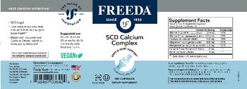 Freeda SCD Calcium Complex - supplement