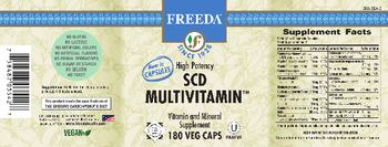 Freeda SCD Multivitamin - vitamin and mineral supplement
