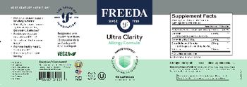 Freeda Ultra Clarity - supplement