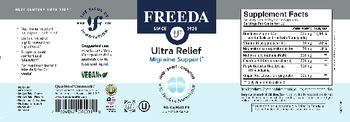 Freeda Ultra Relief - supplement