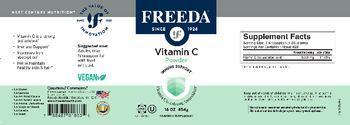 Freeda Vitamin C Powder - vitamin c supplement