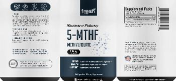 Fresh Nutrition 5-MTHF 7.5 mg - supplement