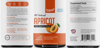 Fresh Nutrition Apricot 150 mg - supplement