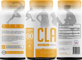 Fresh Nutrition CLA 1250 mg - supplement