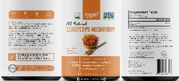 Fresh Nutrition Cordyceps Mushroom - supplement