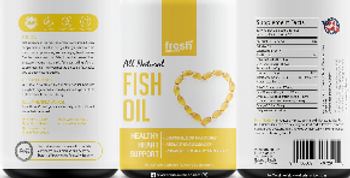 Fresh Nutrition Fish Oil - supplement