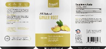 Fresh Nutrition Ginger Root - supplement
