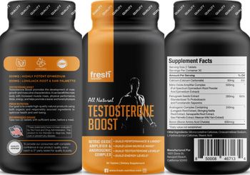 Fresh Nutrition Testosterone Boost - supplement