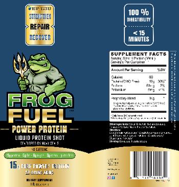 Frog Fuel Power Protein Berry Flavored - supplement